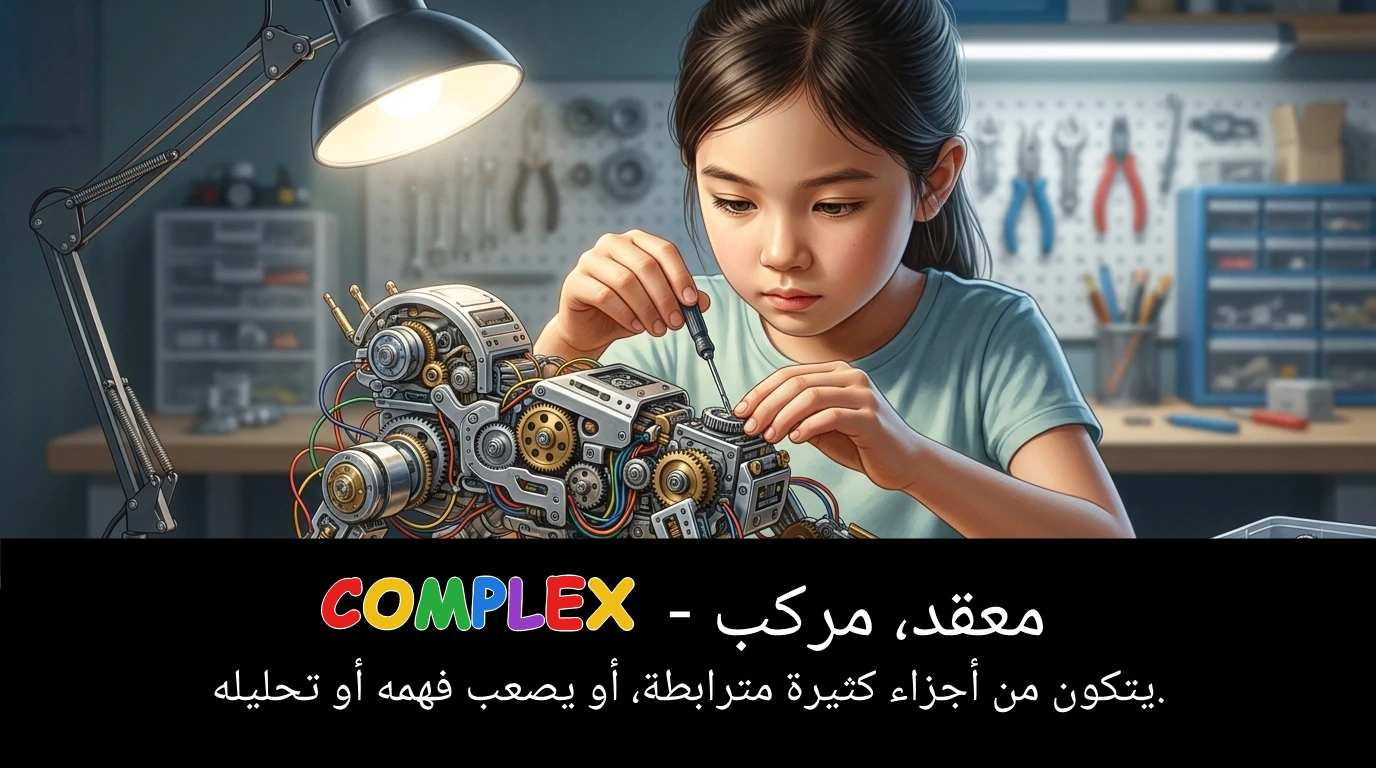 Arabic Illustration for complex